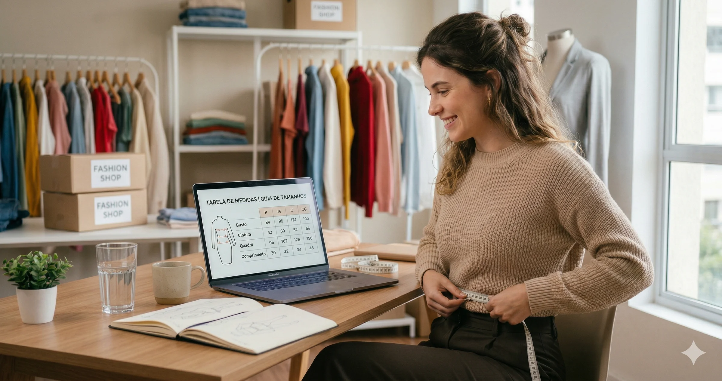 Tabela de medidas no e-commerce de moda: por que ela reduz devoluções e como criar a sua